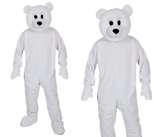 Polar Bear Mascot Costume