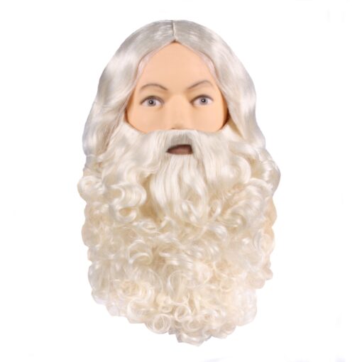 Professional Father Christmas Wig & Beard