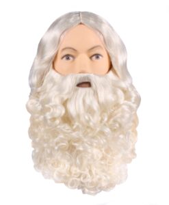 Professional Father Christmas Wig & Beard