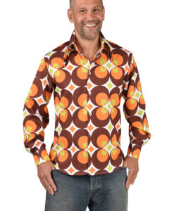 60's /70's "Retro Wallpaper" Pimp Shirt