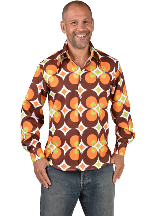 60's /70's "Retro Wallpaper" Pimp Shirt