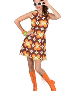 60's / 70's Retro Wallpaper Dress