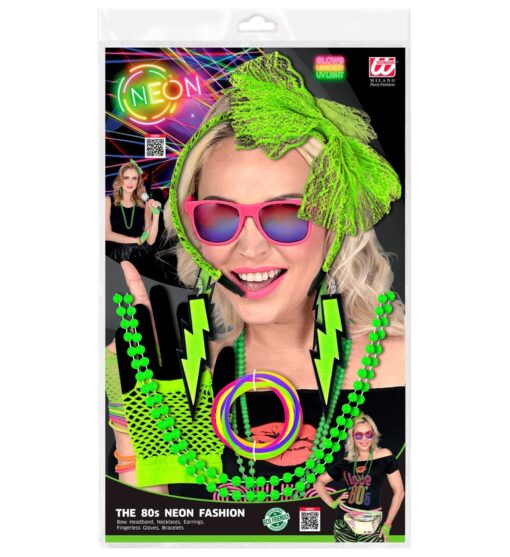 80's Accessories Kit - Green - Image 2