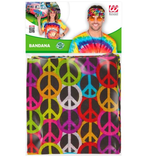 Peace Sign Bandana - Image 3