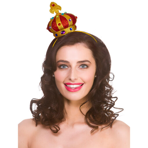 Crown on headband