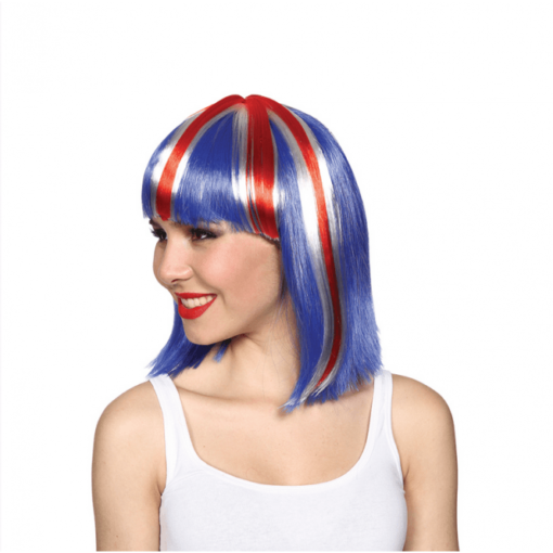 G.B Union Jack Wig - Bob