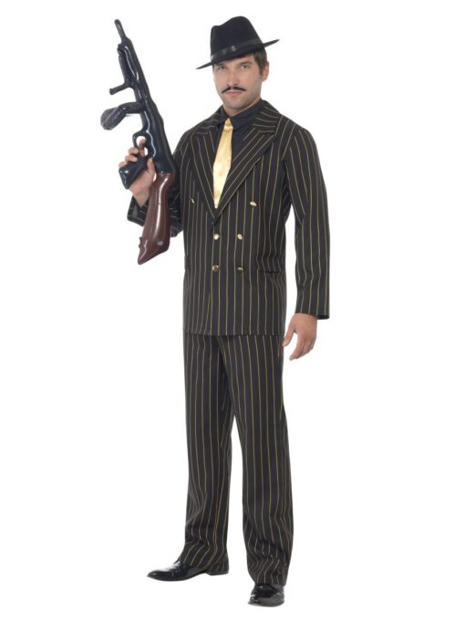 20's Gangster - Black/Gold