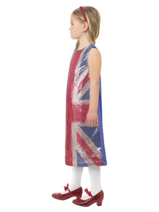 "All that Glitters" Union Jack Party Dress - Image 2