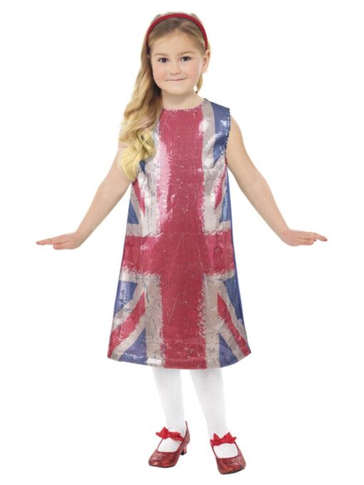 "All that Glitters" Union Jack Party Dress