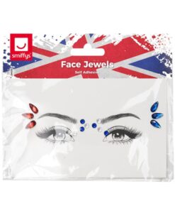 Union Jack Face Jewels