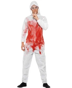 Bloody Forensic Overalls