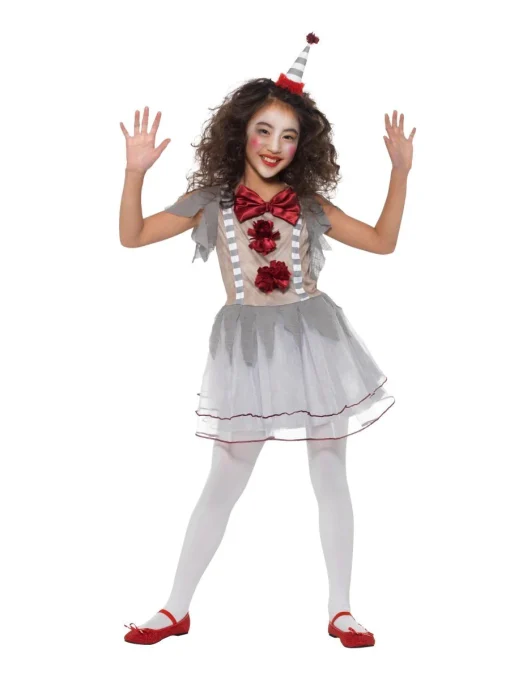 Creepy Vintage Clown - Girls - Image 4