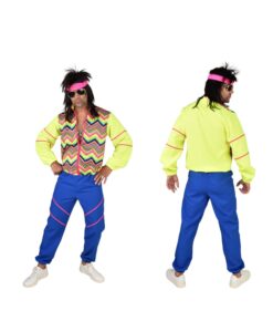 80's / 90's Neon Zig Zag Jogging Suit