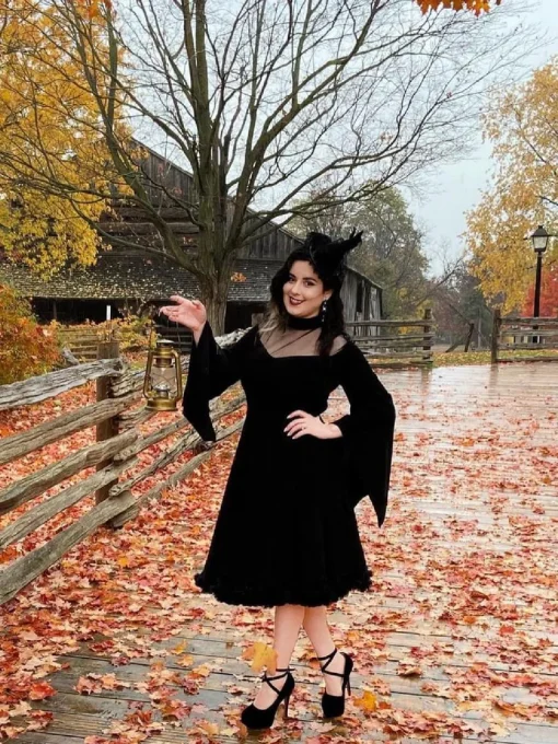 Flirty Witch Dress , Size 8 - Image 3