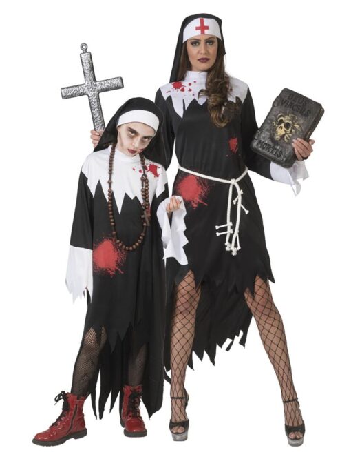 Girls - Horror Nun Costume - Image 3