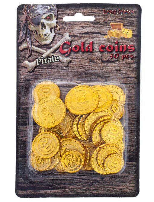 Pirate Money - 50 x Gold Coins - Image 2