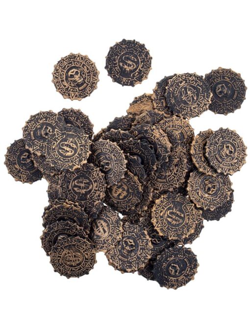 Pirate Money - 50 x Old Coins