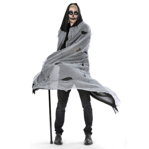 Zombie / Undead Halloween Hooded Cloak - Image 2