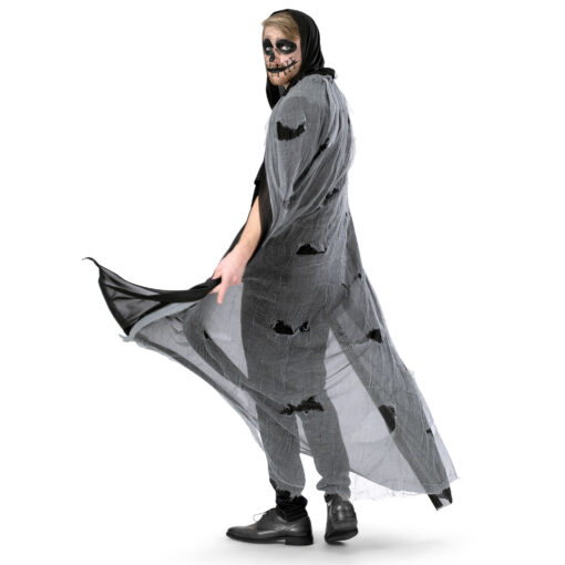 Zombie / Undead Halloween Hooded Cloak - Image 4