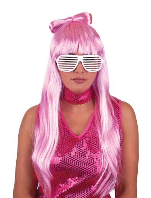 Long Wig with Bow - Pop Star / Lady Gaga - Image 2