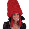 Pompadour Wig - Red , Dame , Theatre , Queen Charlotte