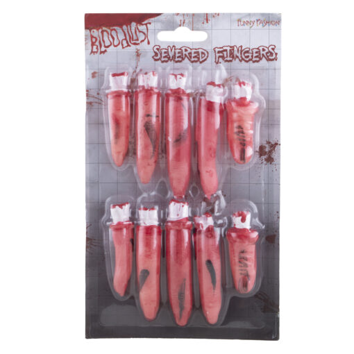 10 x Severed Fingers , Halloween decor - Image 2
