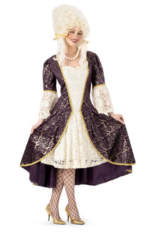 Baroque Regency Princess - Purple / Cream