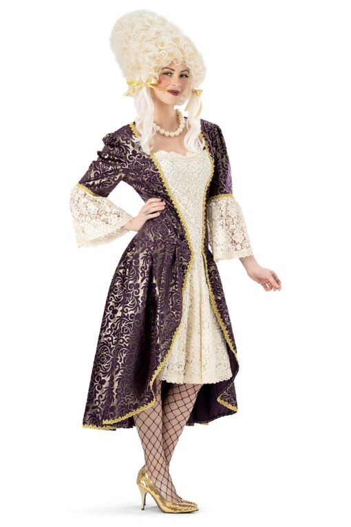 Baroque Regency Princess - Purple / Cream - Image 4