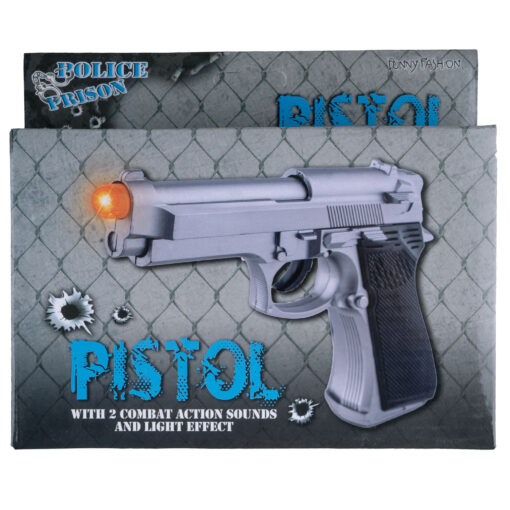 Toy Hand Gun with Light & Sound - Image 2