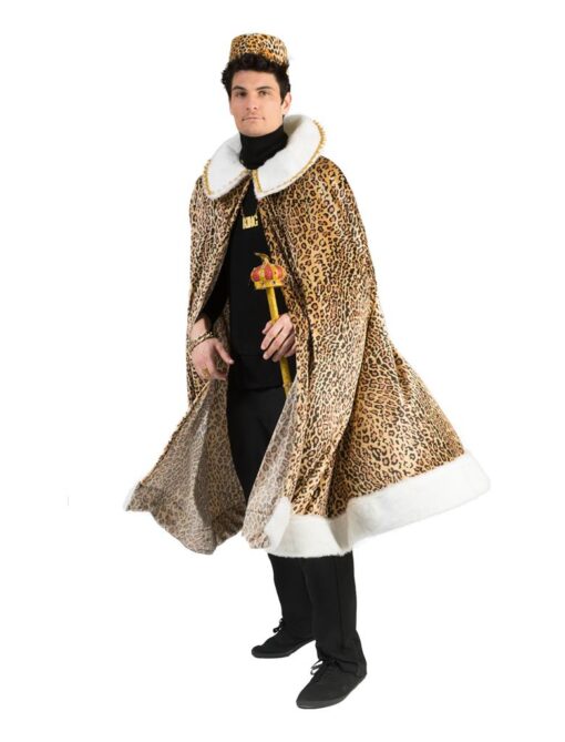 African King Costume , 80's "Coming to America" / Leopard Pimp