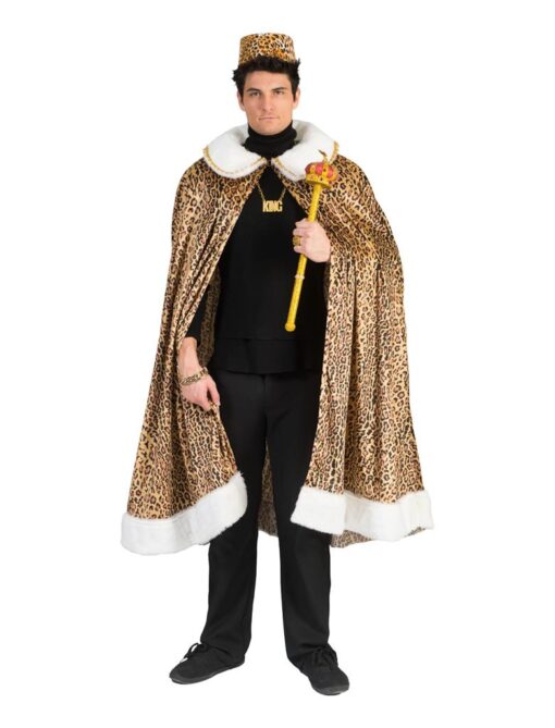 African King Costume , 80's "Coming to America" / Leopard Pimp - Image 3