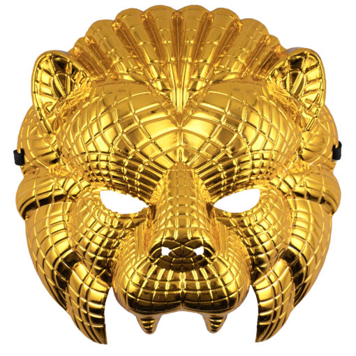 Gold Lion Eye Mask - Squid Games / Masquerade - Image 3