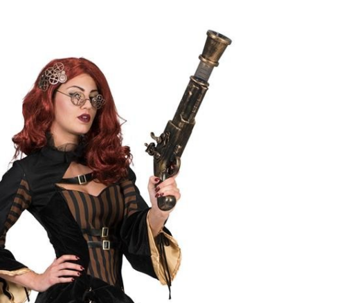 Pirate / Steampunk Replica Pistol , inc "shot"