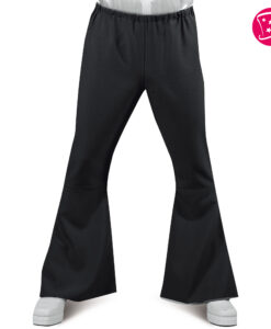 Gents Black Flares – Retro 60s / 70s Style