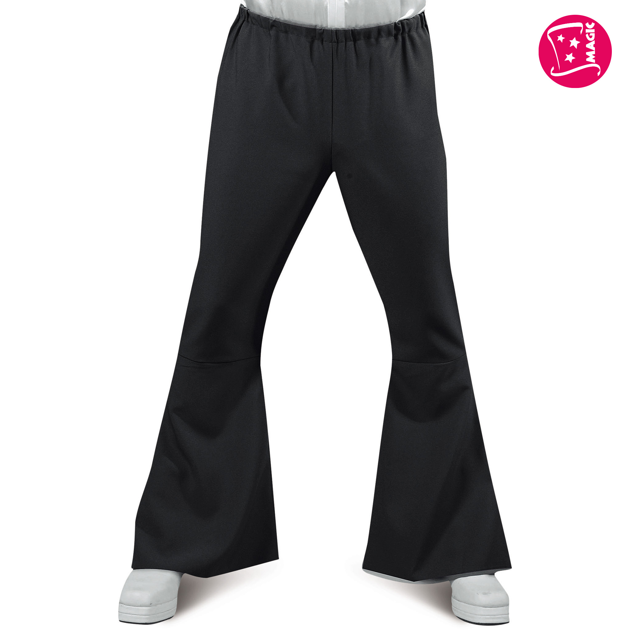 Gents Black Flares – Retro 60s / 70s Style