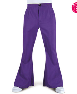 Gents Purple Flares – Retro 60s / 70s Style