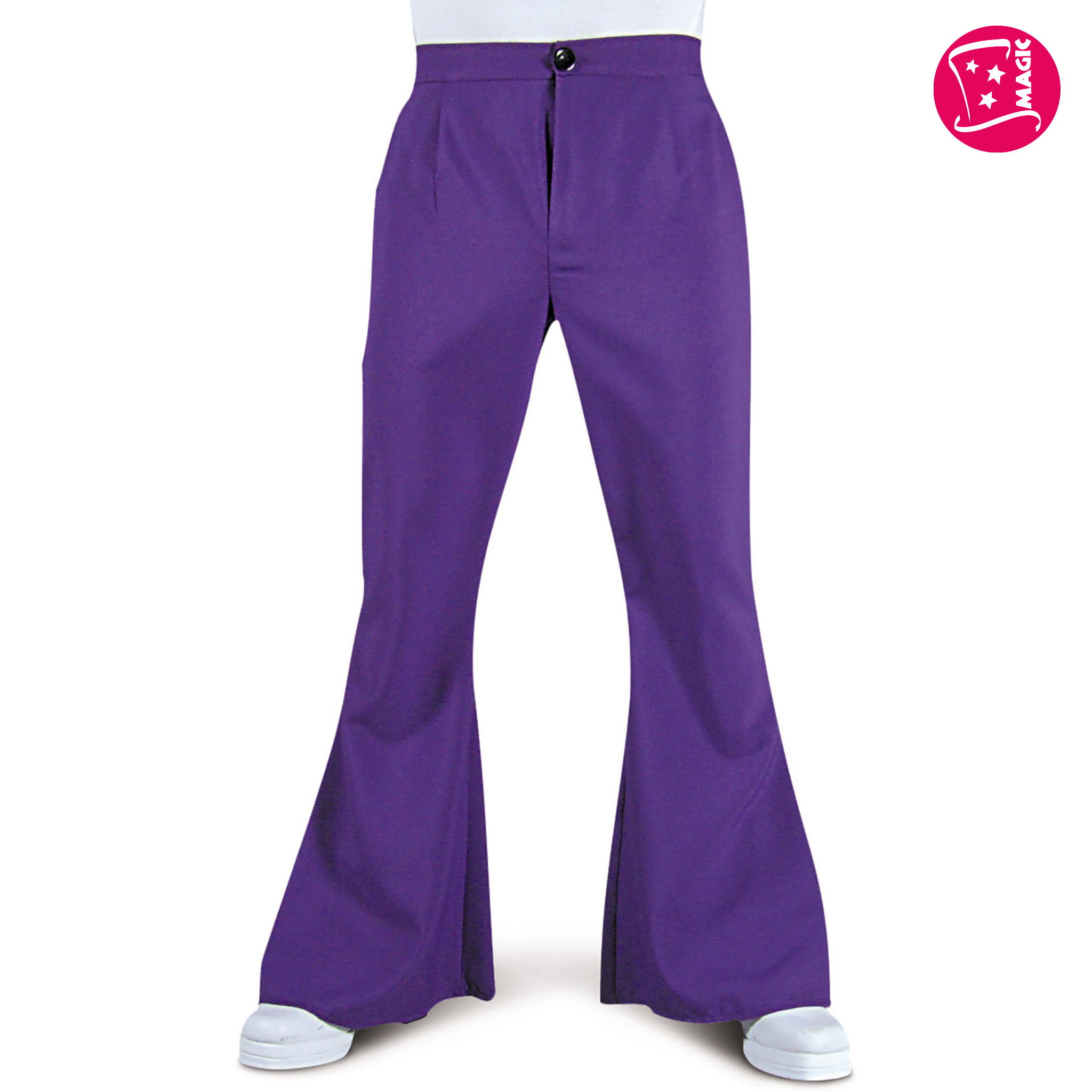 Gents Purple Flares – Retro 60s / 70s Style