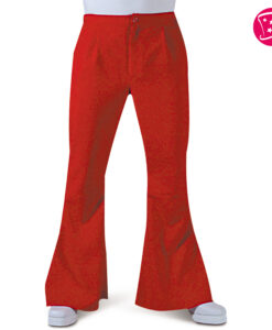 Gents Red Flares – Retro 60s / 70s Style