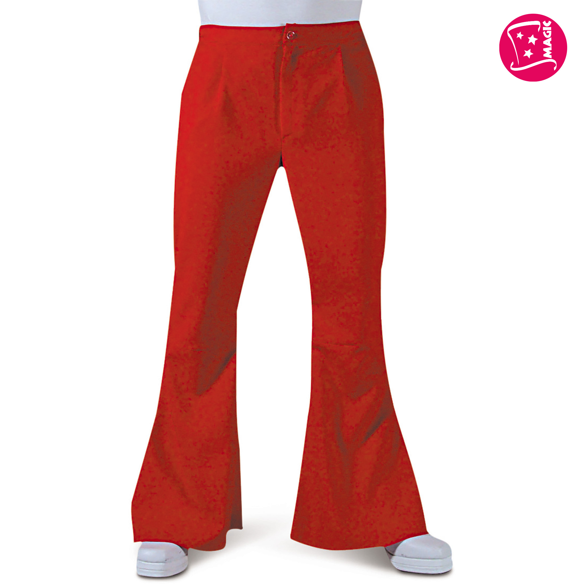 Gents Red Flares – Retro 60s / 70s Style