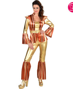 Gold / Orange / Brown Dancing Queen Costume