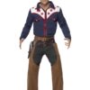 Rodeo Cowboy Costume – Blue Western Outfit