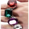 Large Jewelled Ring – Statement Costume Jewellery