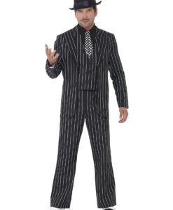 Vintage Gangster Boss Costume – Black