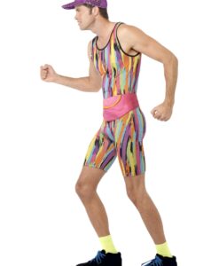 Alternative view of 80s / 90s “Mr Motivator” Aerobics Instructor Costume