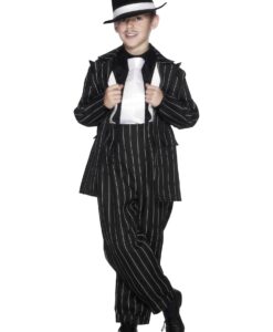 Boys Zoot Suit Costume – Black