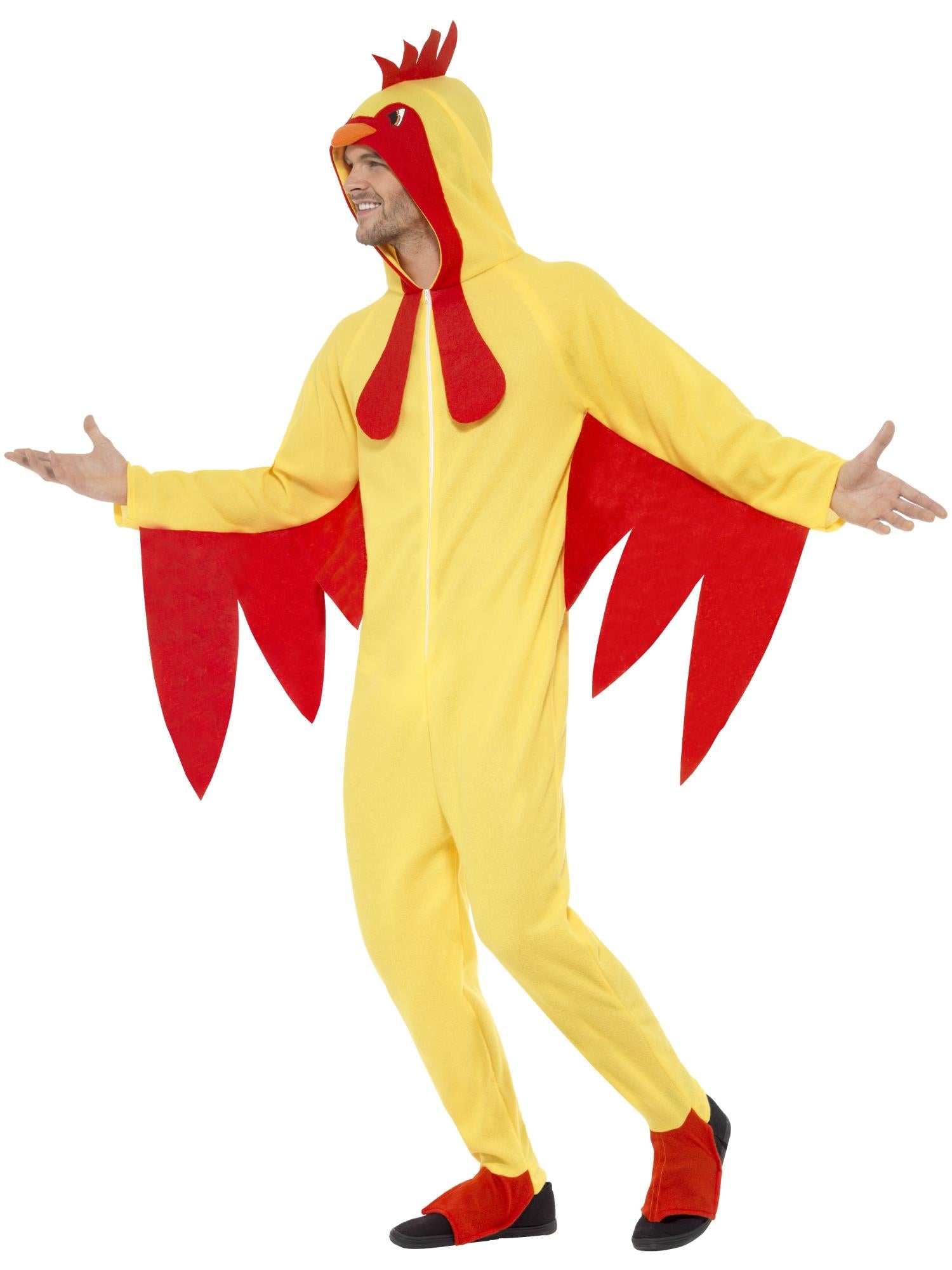 Adult Chicken Costume – Yellow - Image 2