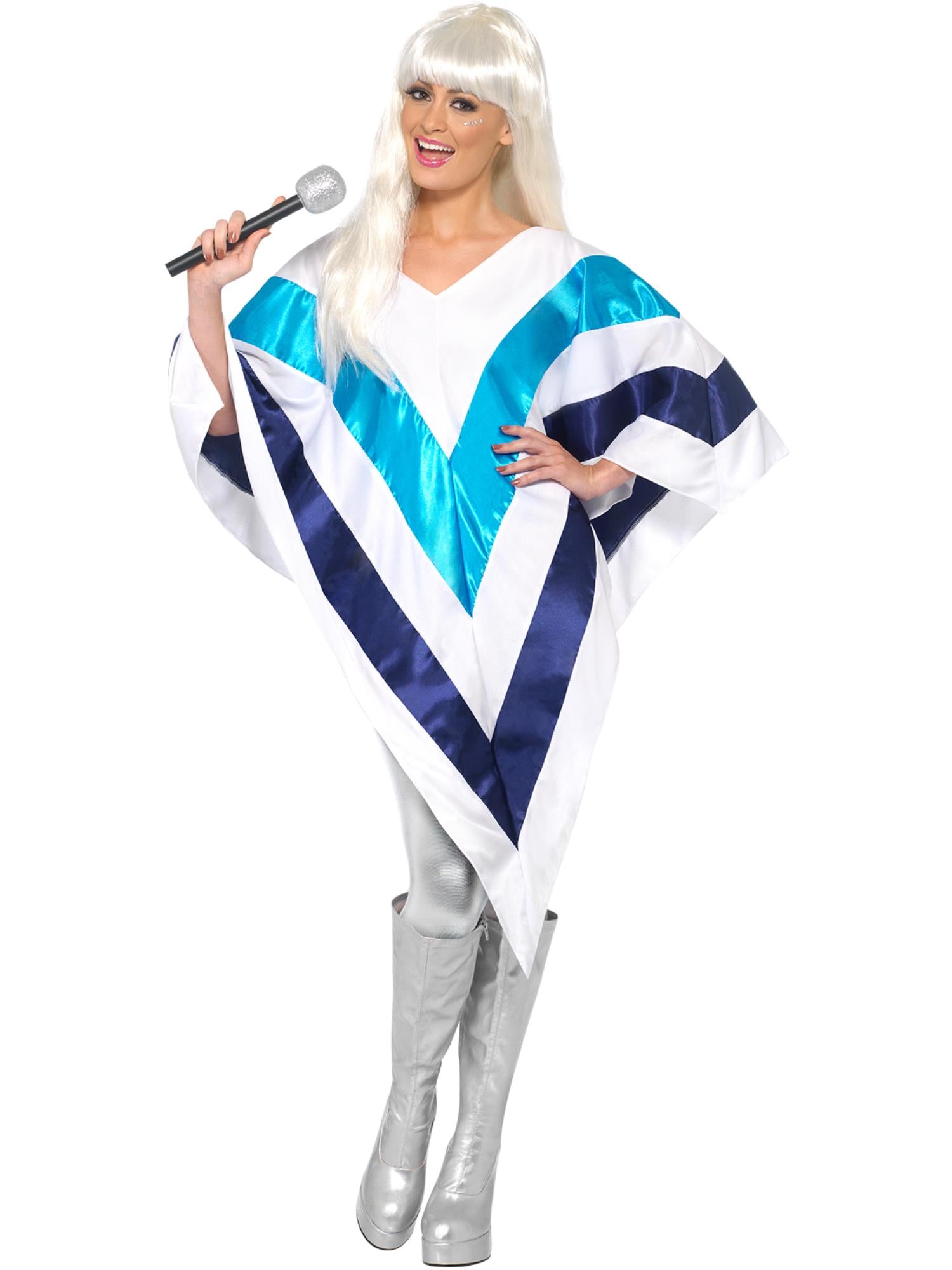 Super Trooper Poncho - ABBA look