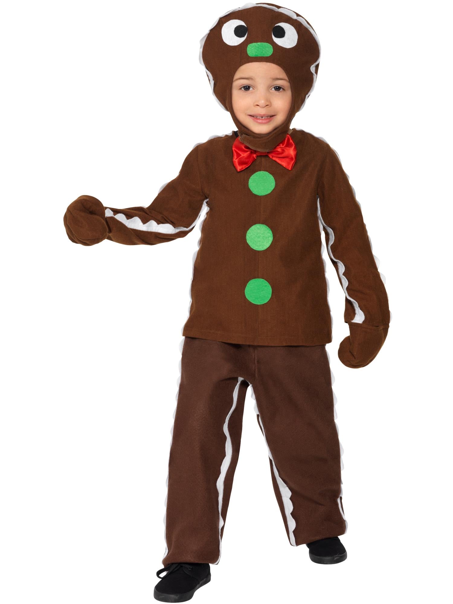 Kids Little Gingerbread Man Costume - Image 4