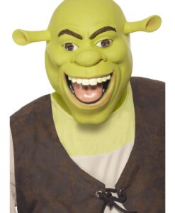 Licensed Shrek Latex Mask – Green
