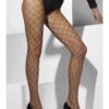 Diamond Net Tights – Black
